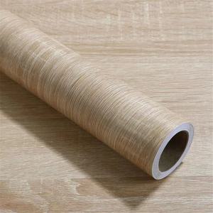 80cm 비닐 방수 나뭇결 3D 스티커 옷장 찬장 테이블 옷장 가구 PVC 자기 접착제 벽지 홈 장식