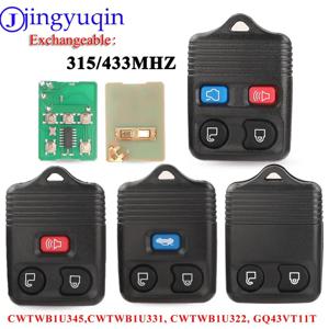 Jingyuqin 자동차 키 전송 열쇠가없는 항목 Fob 315/433MHz 포드 포커스 완료 탈출 원격 제어 Circuid 보드 CWTWB1U345