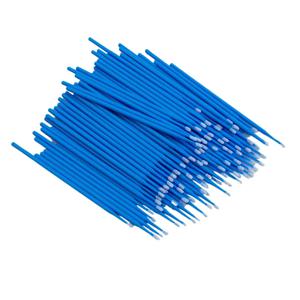 100Pcs 최대 페인트 마이크로 브러시 팁 1.5mm 미니 자동차 터치 업 페인트 마이크로 브러시 보라색 자동 애플리케이터 스틱 자세히 자동차 제품