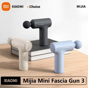 XIAOMI Mijia 미니 근막 총 3 휴대용 근육 마사지 총 12kg 추력 브러시리스 사일런트 모터 3 마사지 헤드 릴렉스 바디
