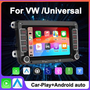 폭스바겐 VW CC 파사트 B7 폴로 골프 5 6 제타 mk5 mk6 미러링크 FM 와이파이 GPS RDS 무선 카플레이, BQCC 9071-J, 7 인치