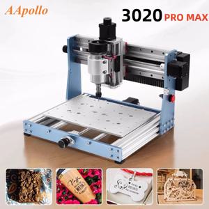CNC 3020 프로 맥스 타각기, 300W 스핀들 우드 라우터, 금속 아크릴 밀링 절단기, 오프라인 컨트롤러 포함