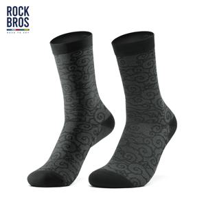 ROCKBROS 속건성 사이클링 양말 남성 여성, 장거리 라이딩을 위한 통기성 냄새 방지 자전거 양말, 편안하고 내구성이 뛰어남