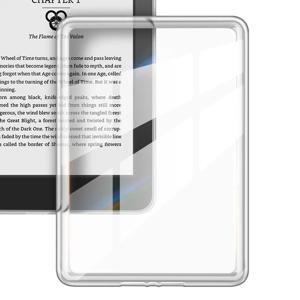 Kindle 8 세대 2016 출시 SY69JL 쉘용 투명 아크릴 백 Kindle 케이스 Clear Back 보호 커버 쉘