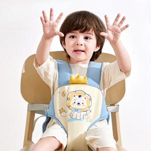아기 식사 의자 고정 벨트 조정 안전 벨트 어린이 먹이 의자 고정 스트랩 아기 액세서리 휴대용 비비 의자 안전 벨트