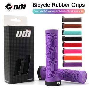 ODI MTB 자전거 그립 잠금 장치 22.2MM 고무 핸들 바 커버 여행/접이식 자전거 용 편안한 날개 모양 미끄럼 방지 핸들 부품