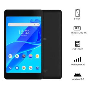뜨거운 판매 4G 전화 통화 태블릿 8인치 안드로이드 8.0 MTK6797 10코어 1.6GHz 1920x1200 IPS 3GB RAM 32GB ROM 지원 GPS 2xSIM 카드