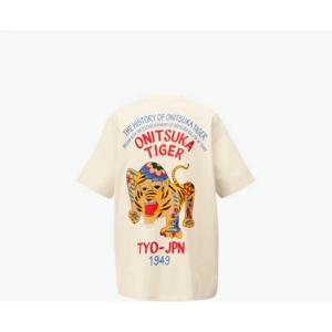2025 New Summer T Shirt Tiger Graphic Printed Cotton Short Sleeve Sports Casual Streetwear Suitable for Women and Men