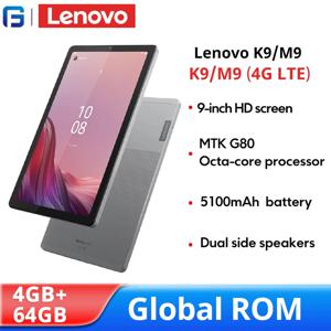 레노버 탭 K9/M9 4G LTE+WiFi 글로벌롬 9인치 4GB+64GB 치티안 K9 5100mAh 배터리 MTK G80 옥타코어 안드로이드 13 안드로이드 태블릿