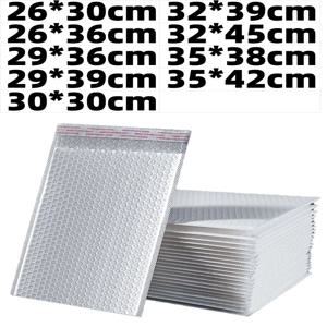 5pcs 대형 폴리 버블 메일러 패딩 봉투 셀프 씰 버블 라이닝 방수 쿠션 배송 봉투 메일러 두꺼운