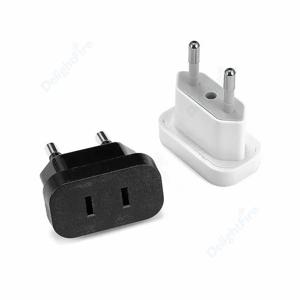 1pcs 전원 플러그 어댑터 미국 EU 유로 유럽 플러그 전원 플러그 변환기 여행 어댑터 중국 CN EU 어댑터 전기 소켓