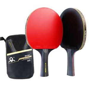 5/6 스타 탁구 라켓 전문 탁구 라켓 세트 Pimples-in Rubber Hight Quality Blade Bat Paddle with Bag Pallets