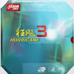 DHS 허리케인 3 네오 탁구 고무 오리지널 핍스인 허리케인-3 네오 DHS 탁구 스펀지