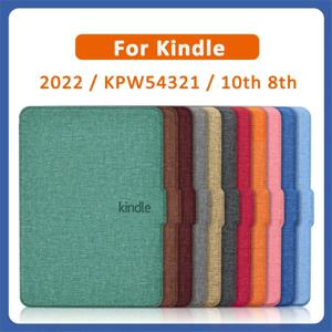 Kindle 2022 Paperwhite용 케이스 5 4 3 2 1 2021 8세대 10세대 11세대 6 자동 잠자기/깨우기가 포함된 6.8인치 자기 파우치 커버