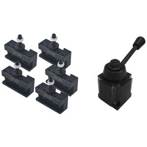 웨지 퀵 체인지 툴 키트 6 개, 선반 툴 나이프 홀더 250-000 & 250-001