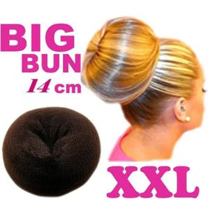 14CM 큰 머리 롤빵 공주 도넛 미트볼 모자를 쓰고 있죠 헤어 액세서리 머리띠 헤어웨어