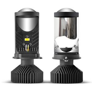 Y6 H4 헤드 라이트 LED 6500K 90W 20000LM 자동차 액세서리 슈퍼 밝은 프로젝터 렌즈 높은 낮은 빔 터보 팬 자동차 자동차 조명