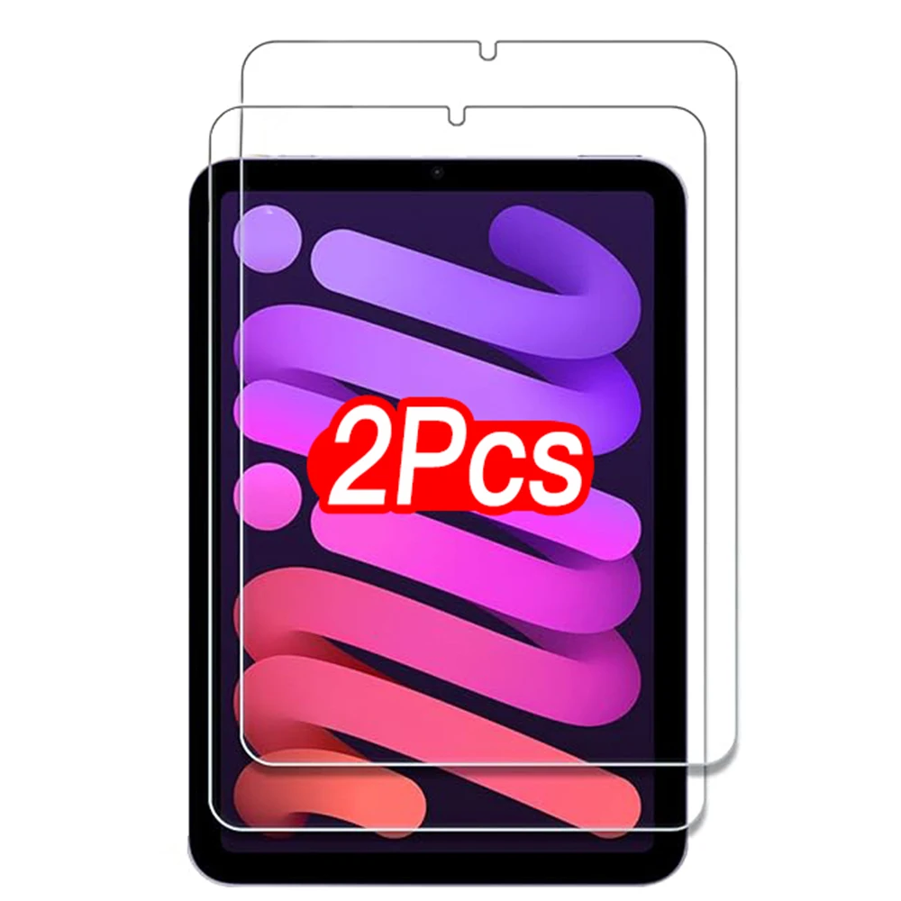 iPad Mini 7 6 a17 Pro 8.3 인치 미니 4 5 7.9 2024 2021 태블릿 액세서리 필름 용 2PCS 강화 유리 화면 보호기
