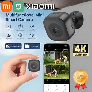 Xiaomi 4K 미니 카메라 WiFi IP/AP 원격 모니터링 모바일 감지 캠코더 휴대용 스마트 홈 감시 보안 카메라