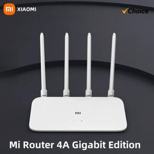 샤오미 미 라우터 4A 기가비트 버전 AC1200 2.4GHz 5GHz WiFi 1167Mbps 리피터 128MB DDR3 고이득 4 안테나 네트워크 확장기