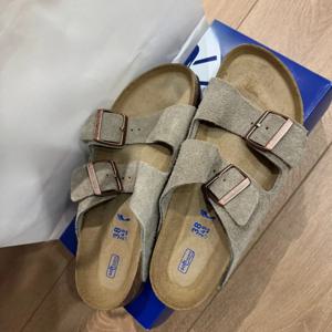 Birkenst 신발 여성 플랫 야외 해변 캐주얼 슬리퍼 남자 슬라이더 두꺼운 단독 가죽 코르크 단독 샌들과 슬리퍼