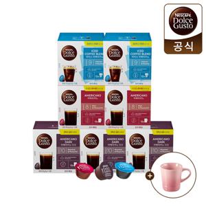 [7BOX+르크루제머그] 네스카페 돌체구스토 캡슐커피 12P 모음전