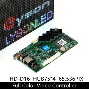 P4 P5 P6 P8 P10 풀 컬러 배너 화면 용 Huidu HD-D16 WIFI 무선 제어 보드