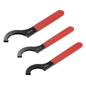 ER25 ER32 ER40 후크 렌치 스패너 NC 밀링 공구 용 콜렛 척 선반 도구 클램핑 너트 고 탄소강 ER 스패너