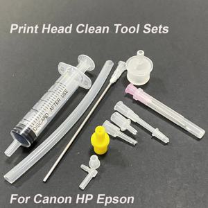 프린트 헤드 유지 보수 수리 청소 액체 키트 Canon HP Epson 용 염료 잉크 프린트 헤드 청소 도구 세트