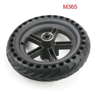 스쿠터 부품 8 1/2X2 뒷바퀴 XM M365 1S Pro Pro2 전기 스쿠터 액세서리 솔리드 타이어가있는 후면 허브