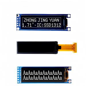 1.71인치 OLED 디스플레이 12832 OLED 디스플레이 128x32 화면 SSD1312 드라이버 IIC 인터페이스: