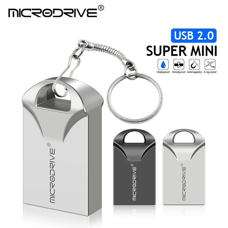 100% 원래 품질 USB 미니 펜 드라이브 64GB 32GB 16GB 8GB 4GB USB 플래시 드라이브 메모리 스틱 U 디스크 USB 키 Pendrive for PC