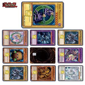 애니메이션 유희왕! Yugi Muto 2.5D HD 무광택 3M PVC 스티커 필름 테이프 스킨 신용 카드 직불 카드 방수 스티커 Deacl