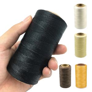 260 m 나일론 가죽 바느질 왁스 칠한 스레드, 실용적인 긴 스티치 스레드, 가죽 공예 DIY, 제본, 신발 수리
