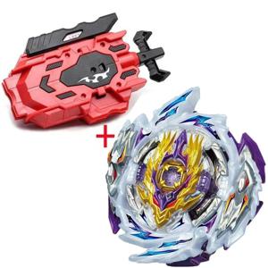 새로운 Beyblade 버스트 발사기로 스파크 금속 부스터 베이 스타터 블레이드 Bayblade 싸움 장난감 Bleyblade