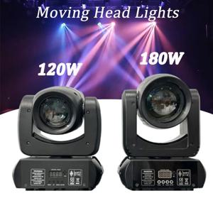 180W 120W DJ 빔 이동 헤드 조명 DMX 512 제어 12+6 프리즘 디스코 클럽 무대 바 조명 콘서트 파티 쇼 조명