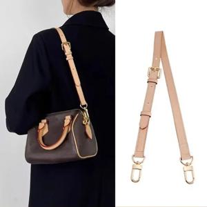 LV Speedy 20 25 30 용 가방 스트랩 어깨 스트랩 체커 보드 가방 라이닝 캔버스 메신저 백 (수정 된 조절 가능한 스트랩 포함)