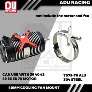 ADU RACING 7075-T6 40mmx40mm 냉각 팬 조정 가능한 마운트 36 40 42 49 56 70 시리즈 모터 취미 날개 로켓