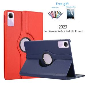 Xiaomi Redmi Pad SE 2023 케이스 11 인치 태블릿 커버 Funda for redmi pad se 11 케이스 360 회전 가죽 커버