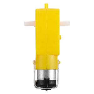 A65Z 20개 DC 70MA (3V) 로봇 지능형 자동차 DIY 듀얼 샤프트 기어 TT 모터 로봇 자동차 MCU 7X2.2X1.8Cm용
