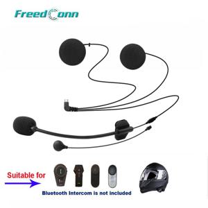 Freedconn 오토바이 인터폰 액세서리 T-COM SC T-COMVB FDC-VB COLO TCOM-02 헬멧 인터콤 용 하드 이어폰 슈트