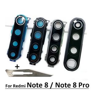 Xiaomi Redmi Note 8 / Note 8 Pro 후면 후면 카메라 유리 렌즈 프레임 커버(접착제 포함)의 새로운 기능
