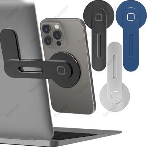 자기 노트북 전화 홀더 컴퓨터 모니터 측면 휴대 전화 슬림 및 접이식 iPhone 14/13/12 시리즈 케이스 및 모든 전화