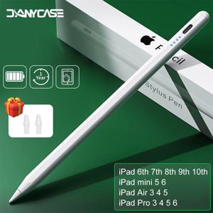 iPad Pencil 2025 M3 스타일러스 펜, Air 6 M2 Pro M4, iPad Pro 11 12.9 13 7/8/9/10/11th mini 5 6 7용 손바닥 거부 기울기 포함