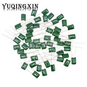 50pcs 폴리 에스터 필름 커패시터 100V 1nF 1.5nF 2.2nF 100nF 2A471J 2A102J 2A152J 2A222J 2A392J 2A332J 2A472J 2A103J 2A473J 2A104J