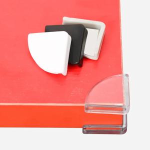 부드러운 책상 어린이 보안 코너 가드 가장자리 보호 테이블 코너 보호대 충돌 방지 스트립, 4 개