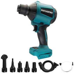 브러시리스 공기 먼지 송풍기, 다기능 무선 송풍기, 충전식 휴대용 가정용 전동 공구, Makita 18V 배터리 (배터리 없음)