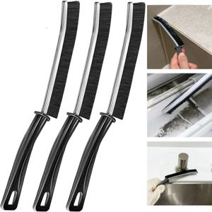 1/3PCS 다기능 갭 청소 브러시 ​​키트, 욕실 청소 도구, 그라우트 클리너, 하드 브리스톨, 틈새 가제트