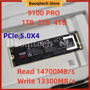 새로운 SSD 9100 PRO 1T 2T 4T NVMe M.2 2280 PCIe 5.0X4 지원 노트북 미니 PC 게임용 컴퓨터용 삼성 내장 솔리드 스테이트 드라이브