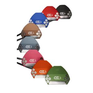 OZ1i 제로 토크 골프 퍼터 로우 밸런스 퍼터 블랙 스틸 샤프트 33인치 34인치 35인치 블랙 프레스 피스톨 2도 그립 헤드커버 포함